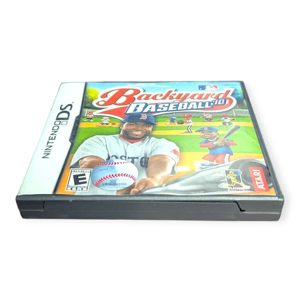 Nintendo DS Backyard‎ Baseball 2010 Complete Game Cartridge Case Manuals CIB